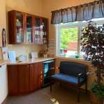 Waiting area of the dental office