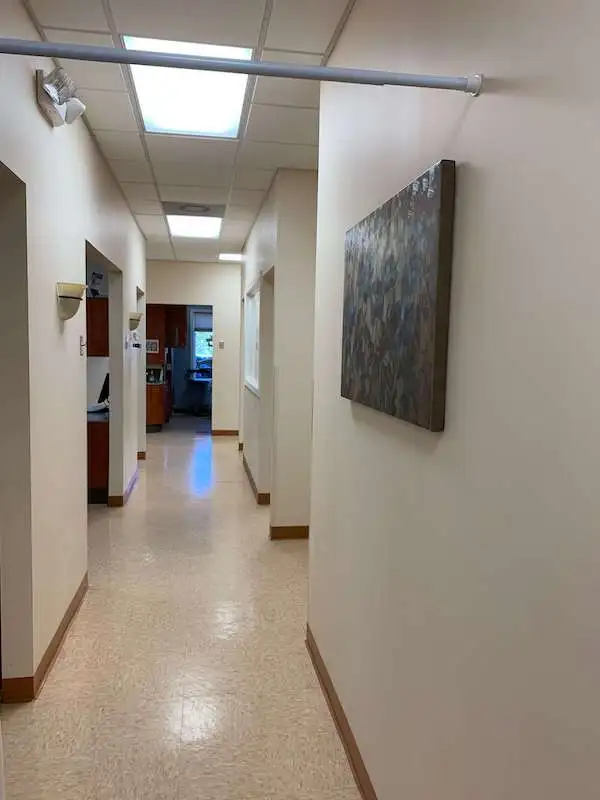 Hallway of the dental office